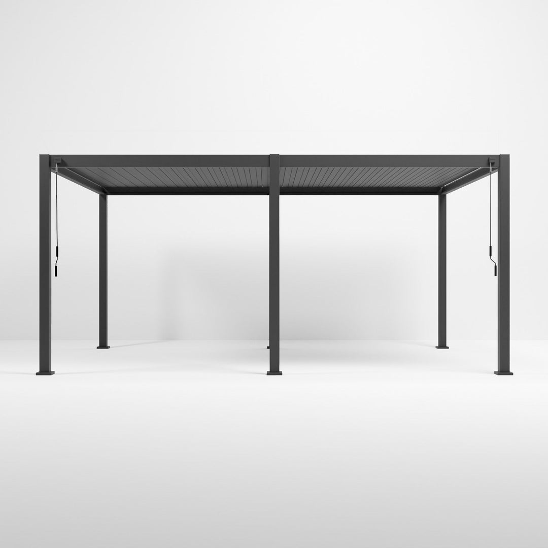 5.3M x 3M Rectangular NOVA TITAN Pergola GREY New 2025 Model