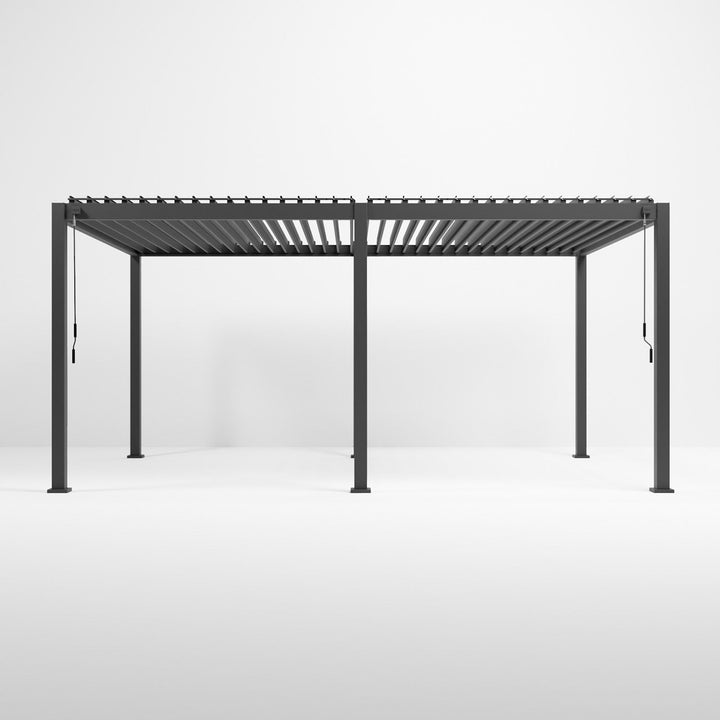 5.3M x 3M Rectangular NOVA TITAN Pergola GREY New 2025 Model