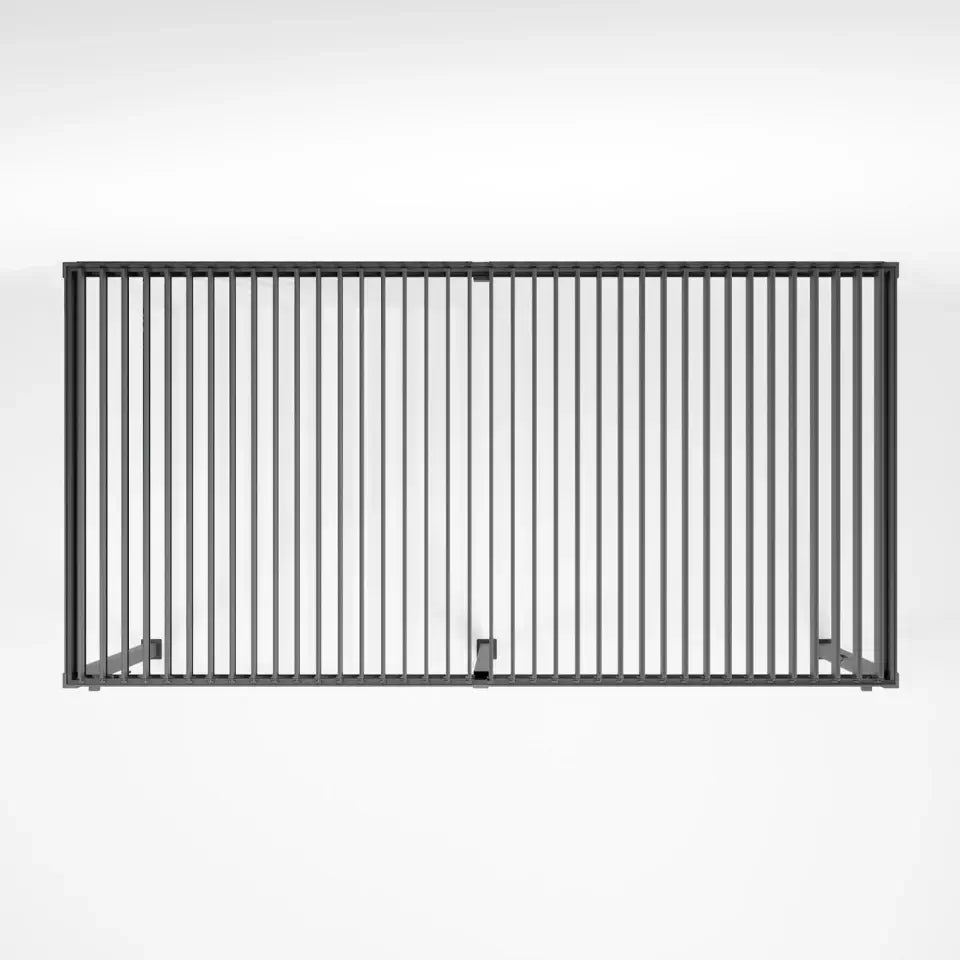 6M x 3M Rectangular NOVA TITAN WALL MOUNTED Pergola GREY New 2025 Model