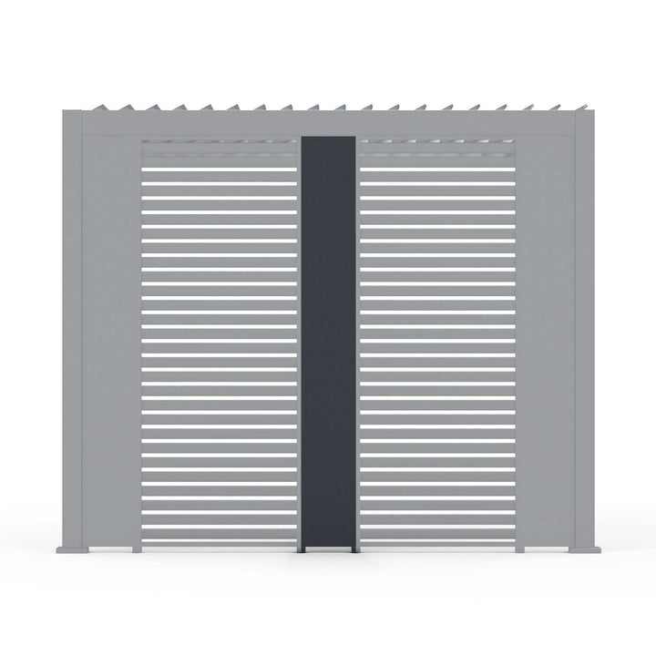 31cm NOVA Titan Aluminium Cavity Single Wall Panel in Graphite Grey