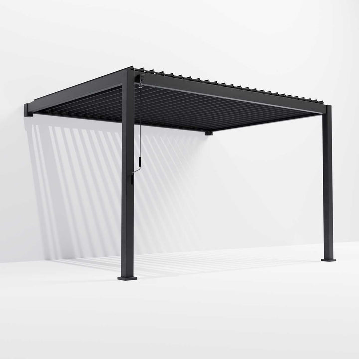 4M x 3M NOVA TITAN WALL MOUNTED Pergola GREY New 2025 Model