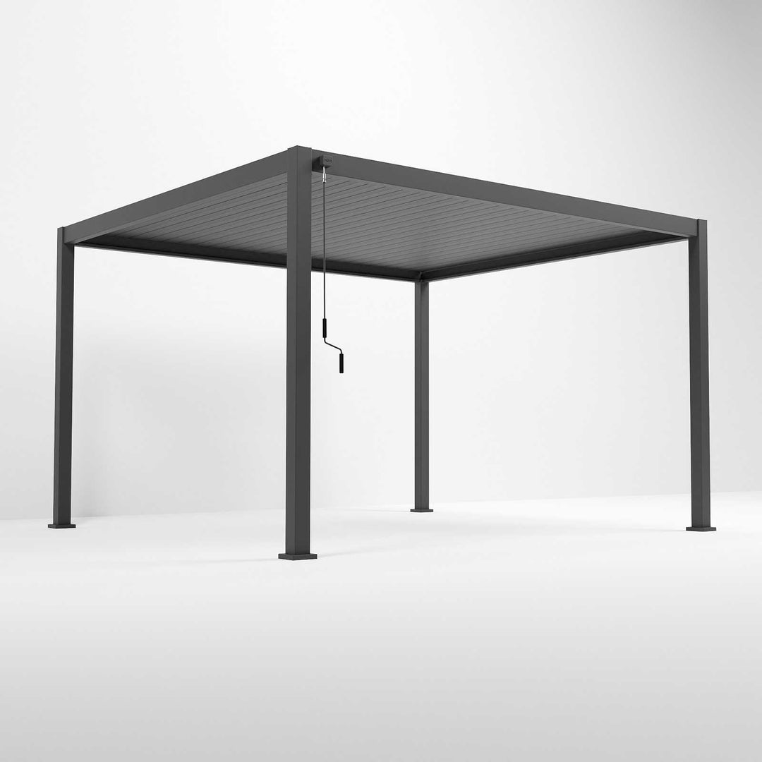 4M x 3.6M Rectangular NOVA TITAN Pergola GREY New 2025 Model