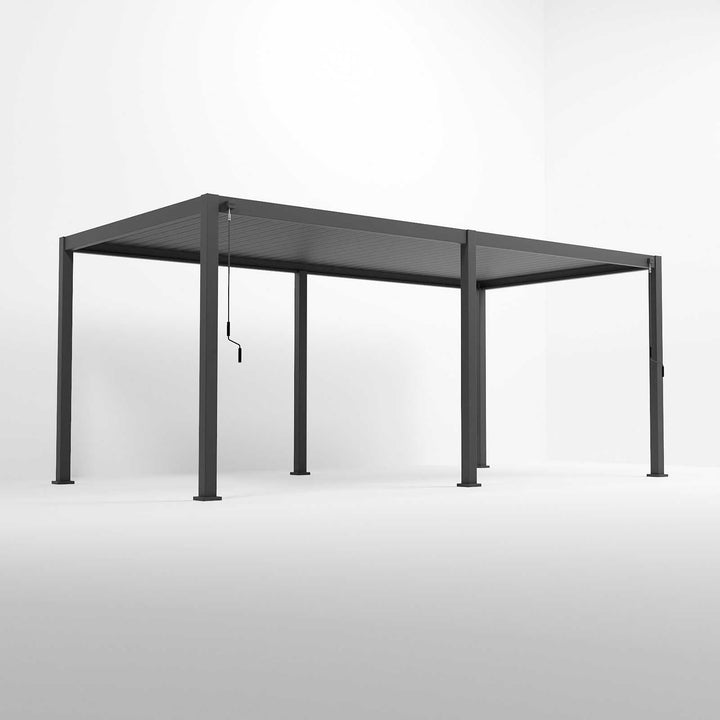 6M x 3M Rectangular NOVA TITAN Pergola GREY New 2025 Model