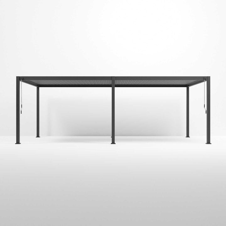 7.2M x 3.6M Rectangular NOVA TITAN Pergola GREY New 2025 Model