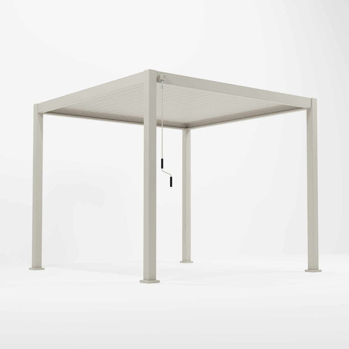 3.6M x 3.6M Square NOVA TITAN Pergola PEBBLE New 2025 Model