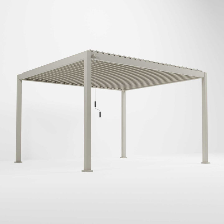 4M x 3M Rectangular NOVA TITAN Pergola PEBBLE New 2025 Model